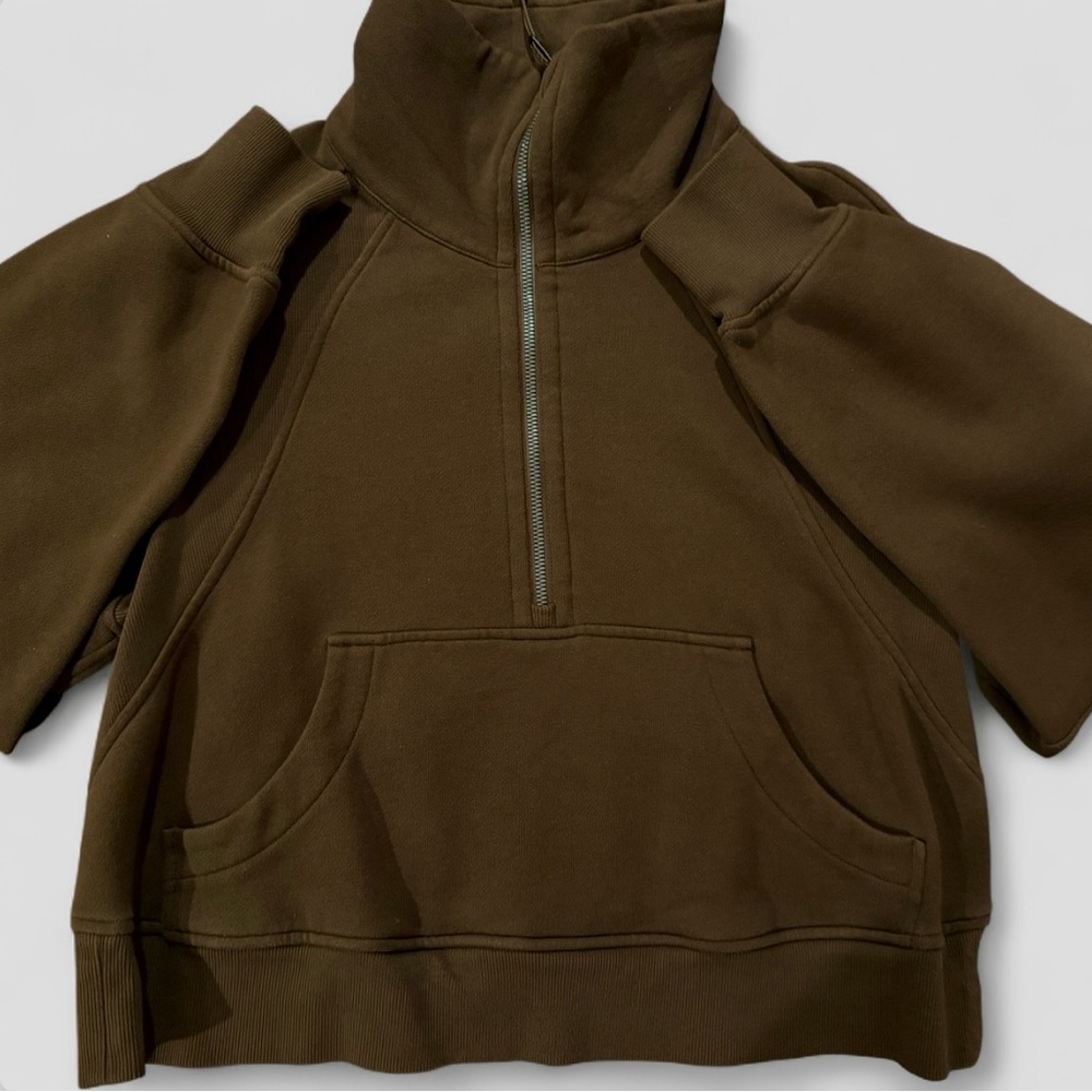 Lululemon Scuba Oversized Half Zip Funnel Neck